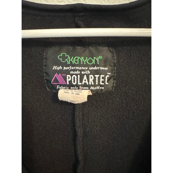 Vintage Powertec Women's Size XL Black Fleece Lined Power Bibs One Piece Snow - Picture 4 of 9